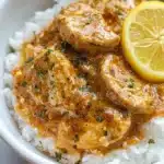 Crock Pot Lemon Garlic Butter Chicken Thighs Recipe