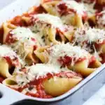 Creamy Mushroom Stuffed Shells Recipe