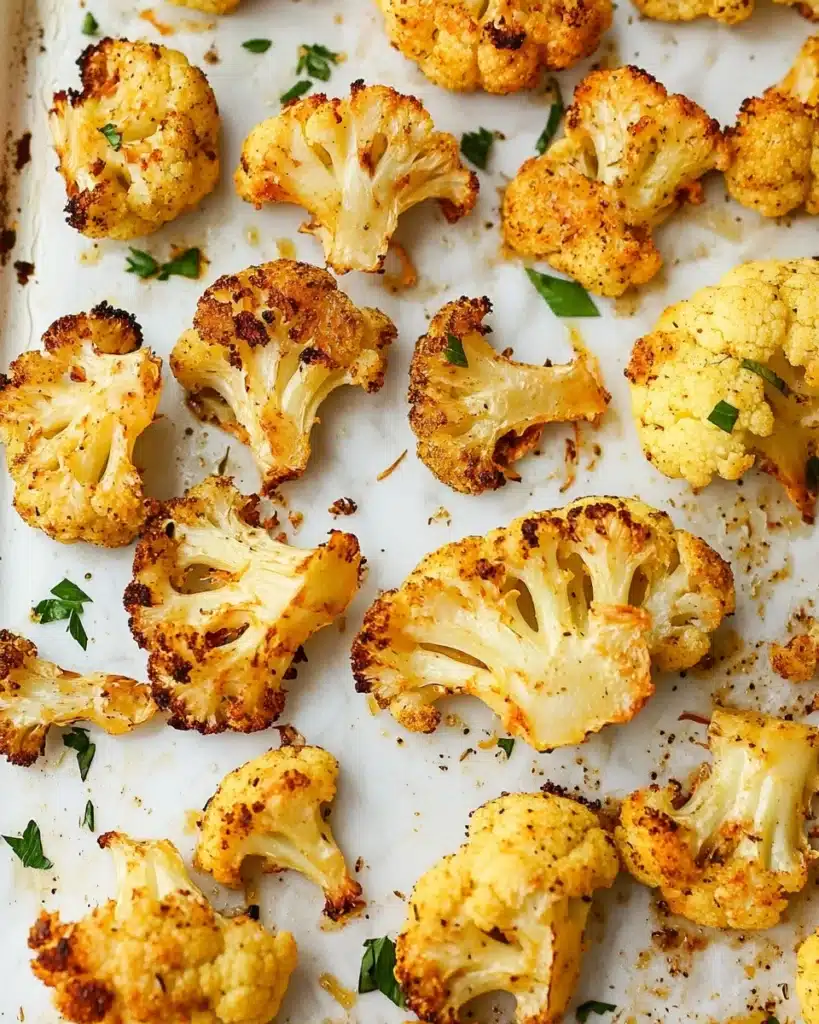 Super Crispy Roasted Cauliflower Recipe