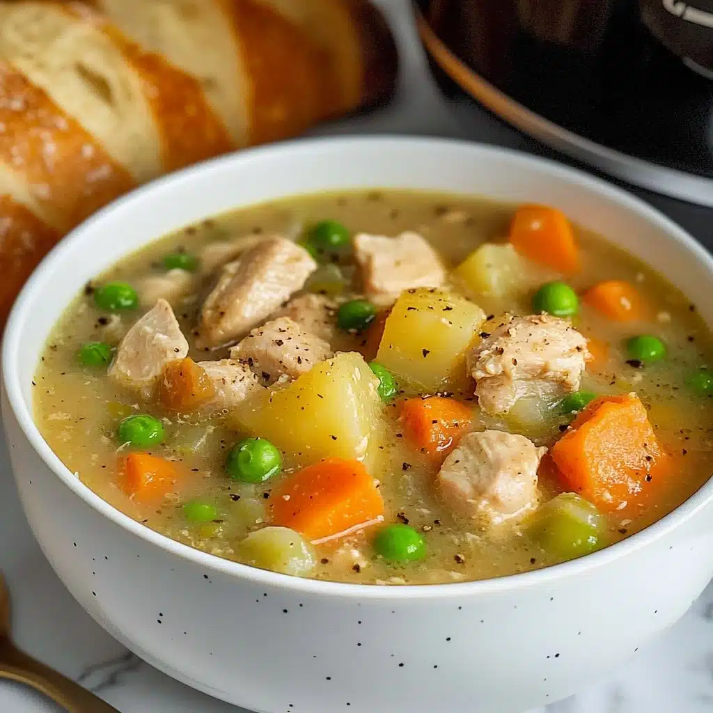 Slow Cooker Chicken Stew Recipe - Recipe Image