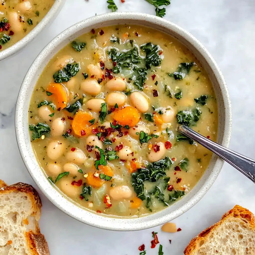Tuscan White Bean Soup Recipe - Recipe Image