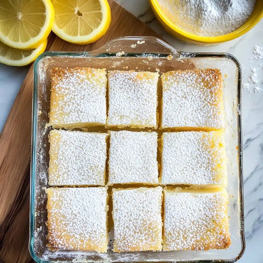 2 Ingredient Lemon Bars Recipe