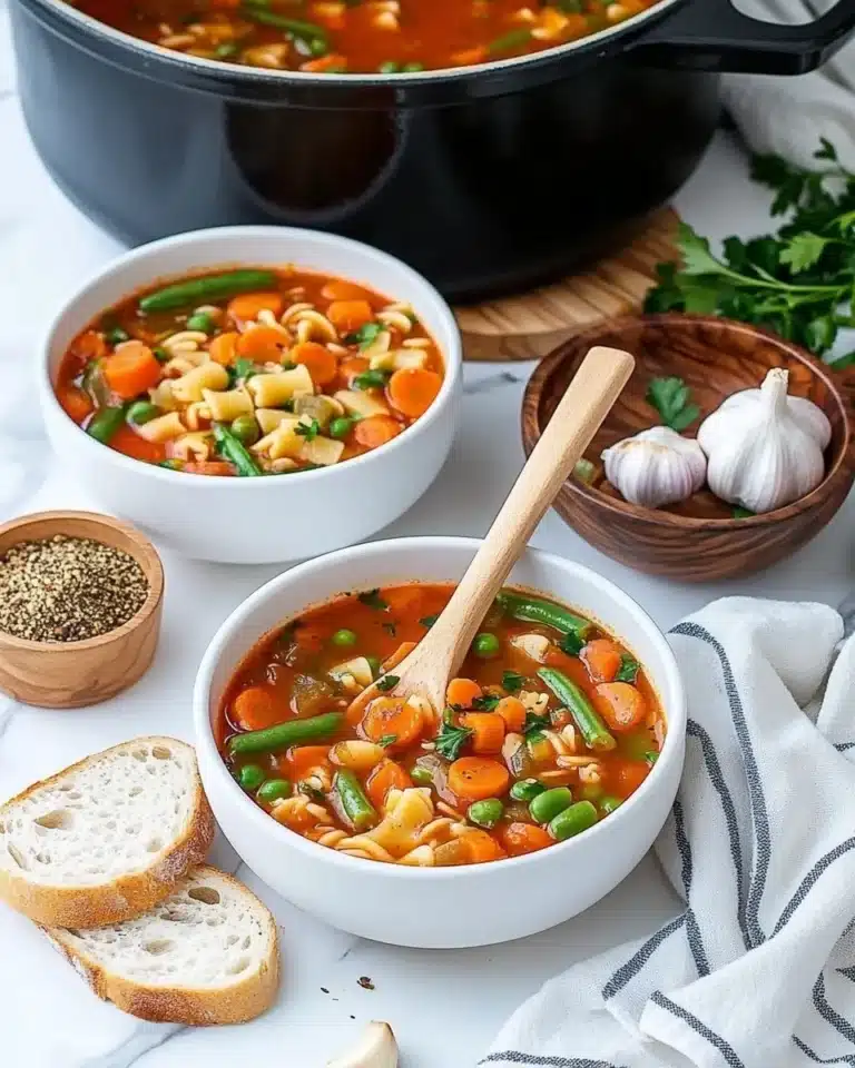 Hearty Minestrone Soup Recipe