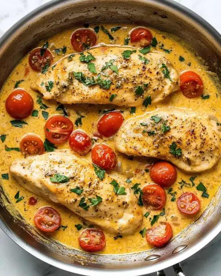 Creamy Pesto Chicken Recipe