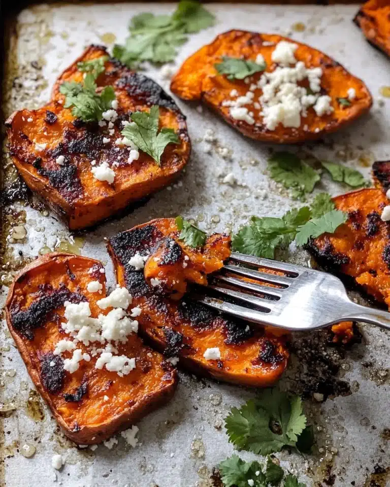 Smashed Chili Sweet Potatoes Recipe