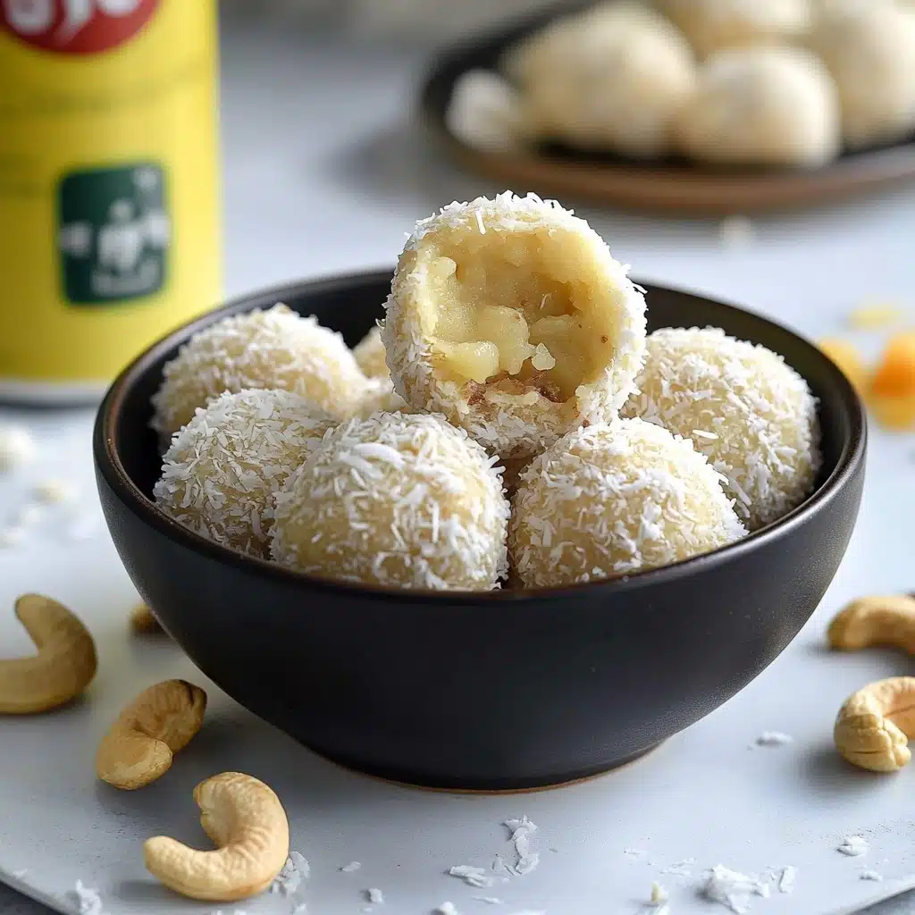 Coconut Cashew Pineapple Bites Recipe - Recipe Image