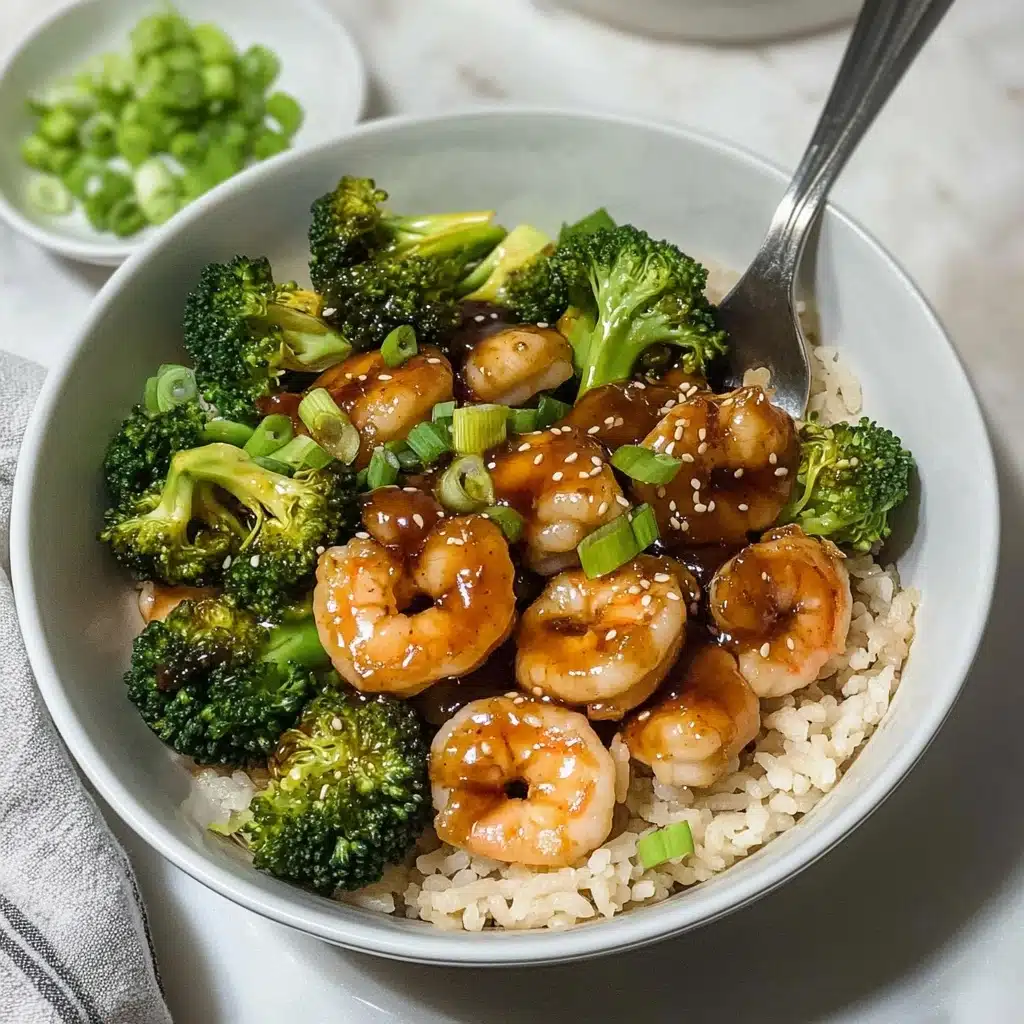 Sriracha Shrimp and Broccoli Stir Fry Recipe - Recipe Image