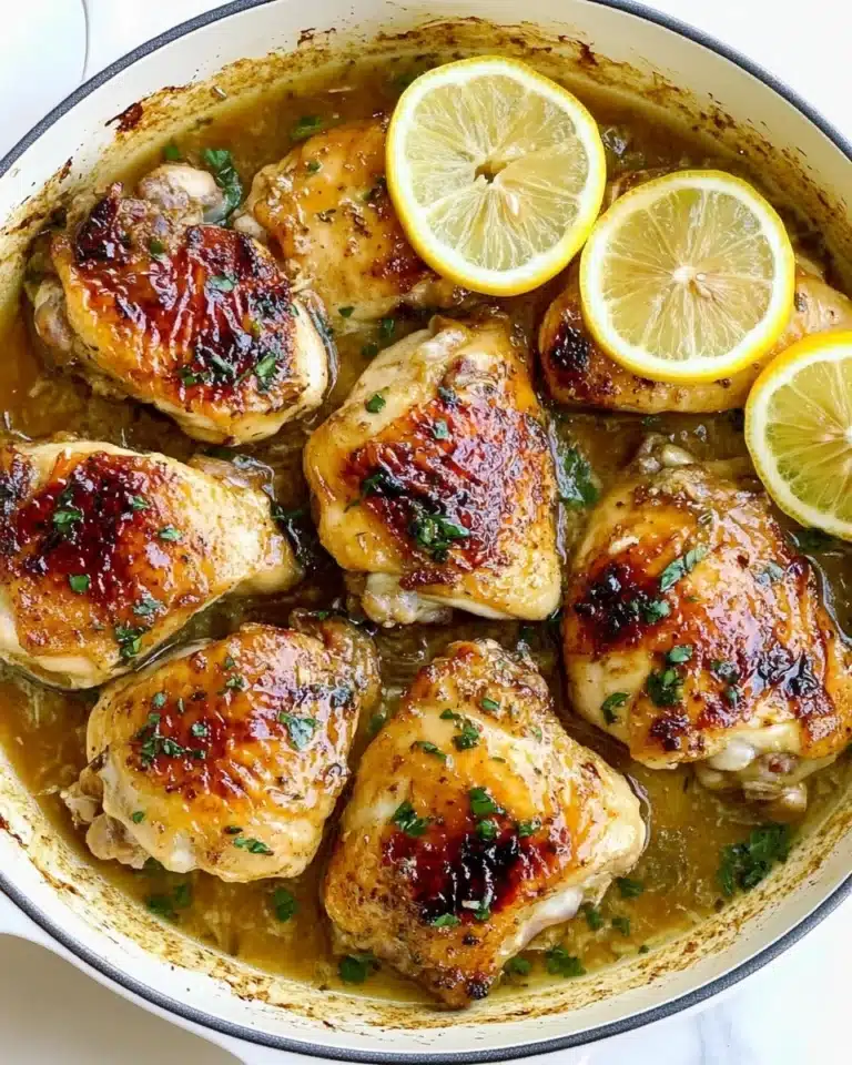 One-Pan Lemon Dill Chicken Recipe
