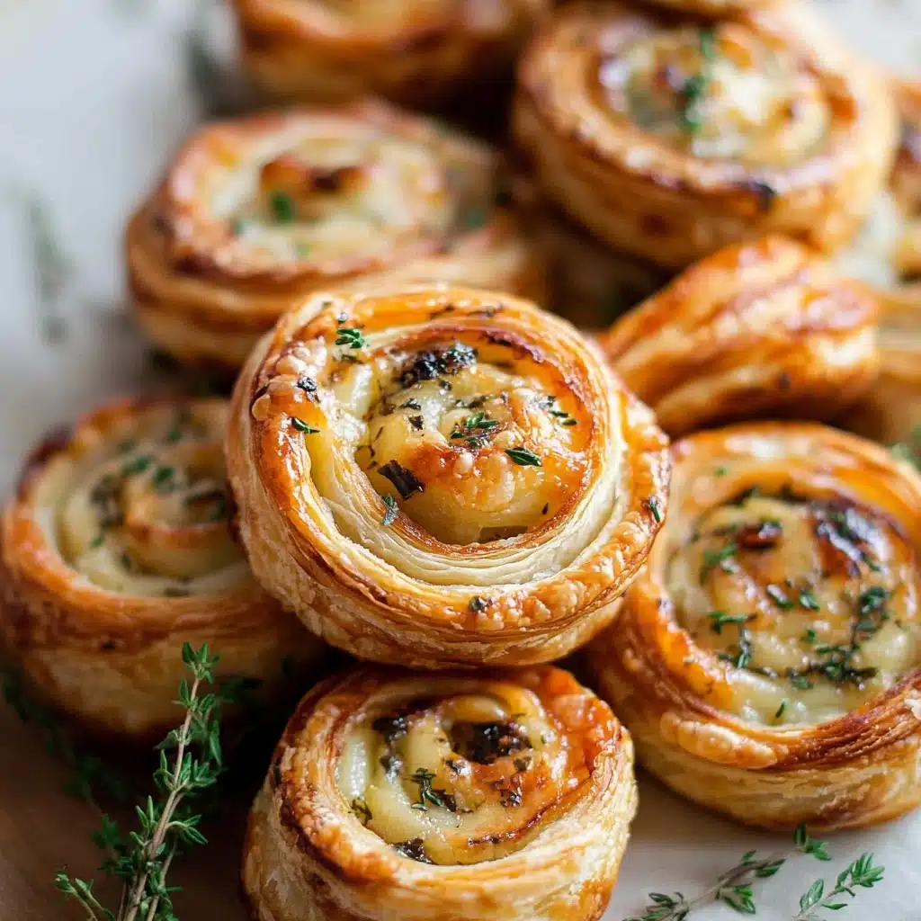 Fig and Goat Cheese Pinwheels Recipe - Recipe Image