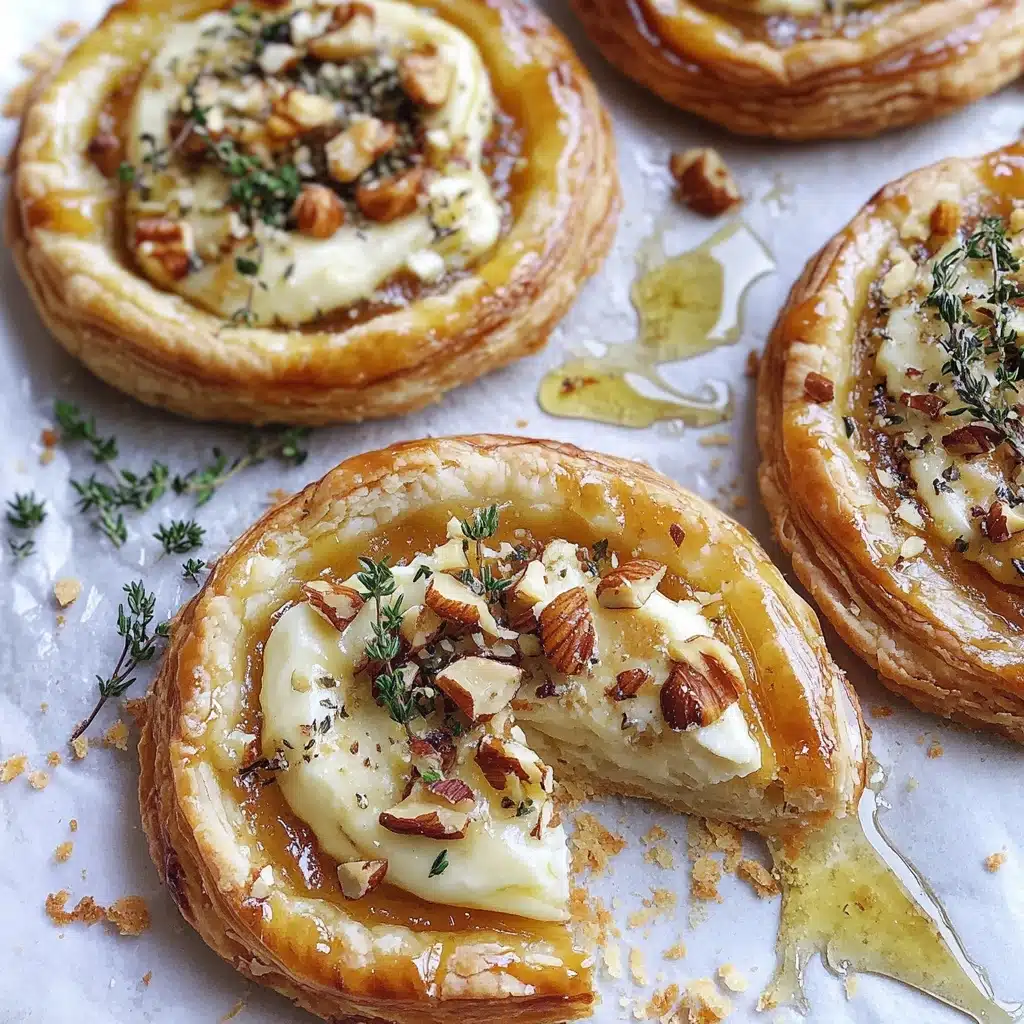 Goat Cheese and Walnut Tarts. Recipe - Recipe Image
