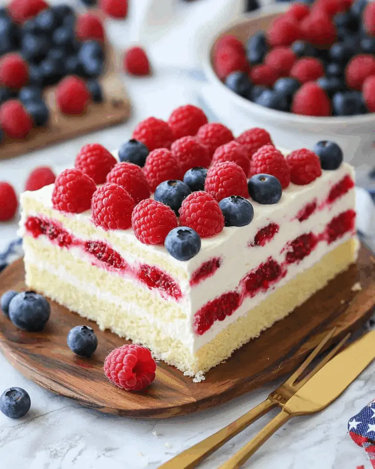 American Flag Cake Recipe