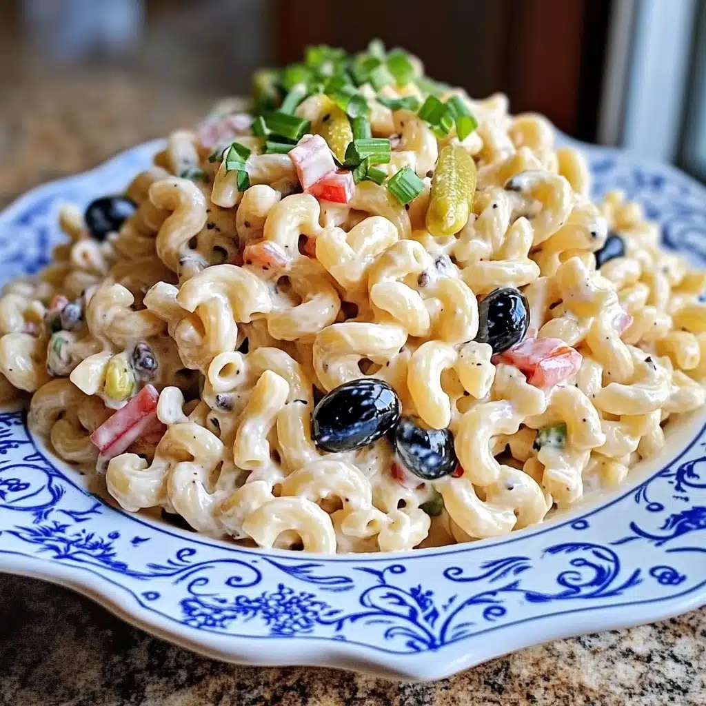 Creamy Macaroni Salad Recipe - Recipe Image