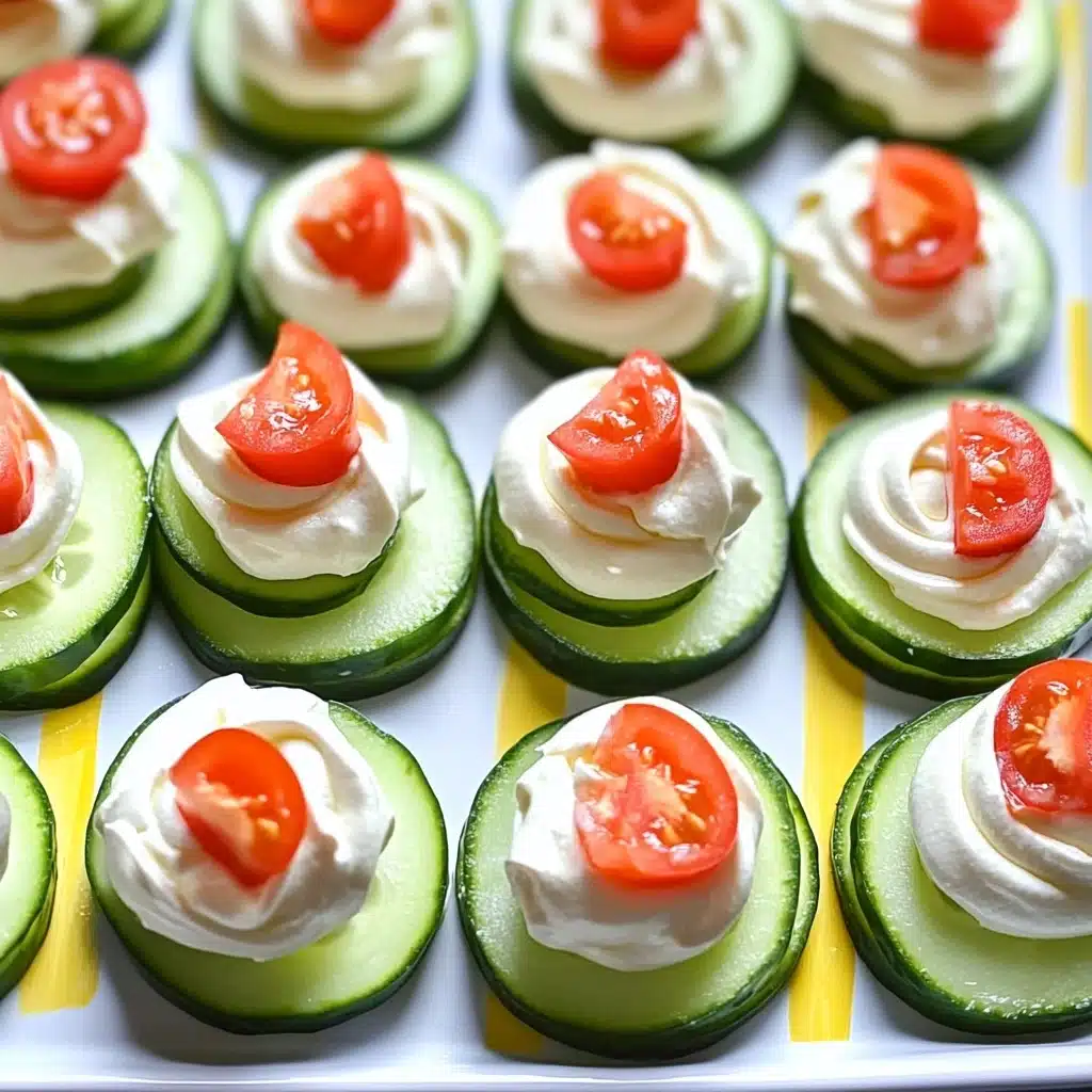 Dilly Cucumber Bites Recipe - Recipe Image