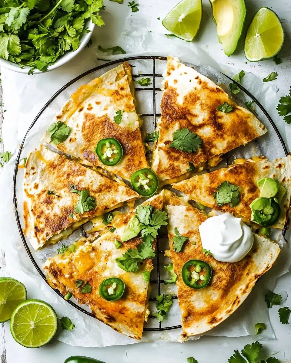 Quick Cheese Quesadilla Recipe - Recipe Image
