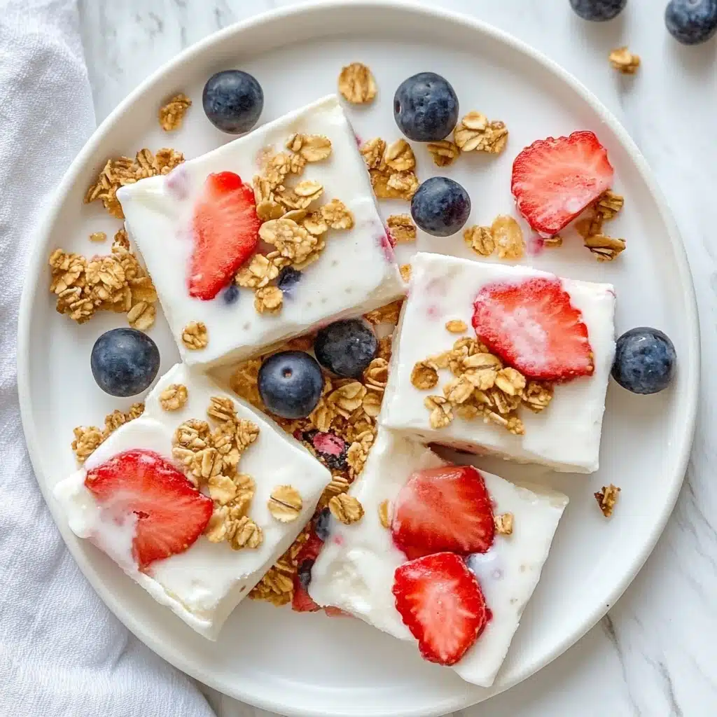 Frozen Yogurt Bark Recipe - Recipe Image
