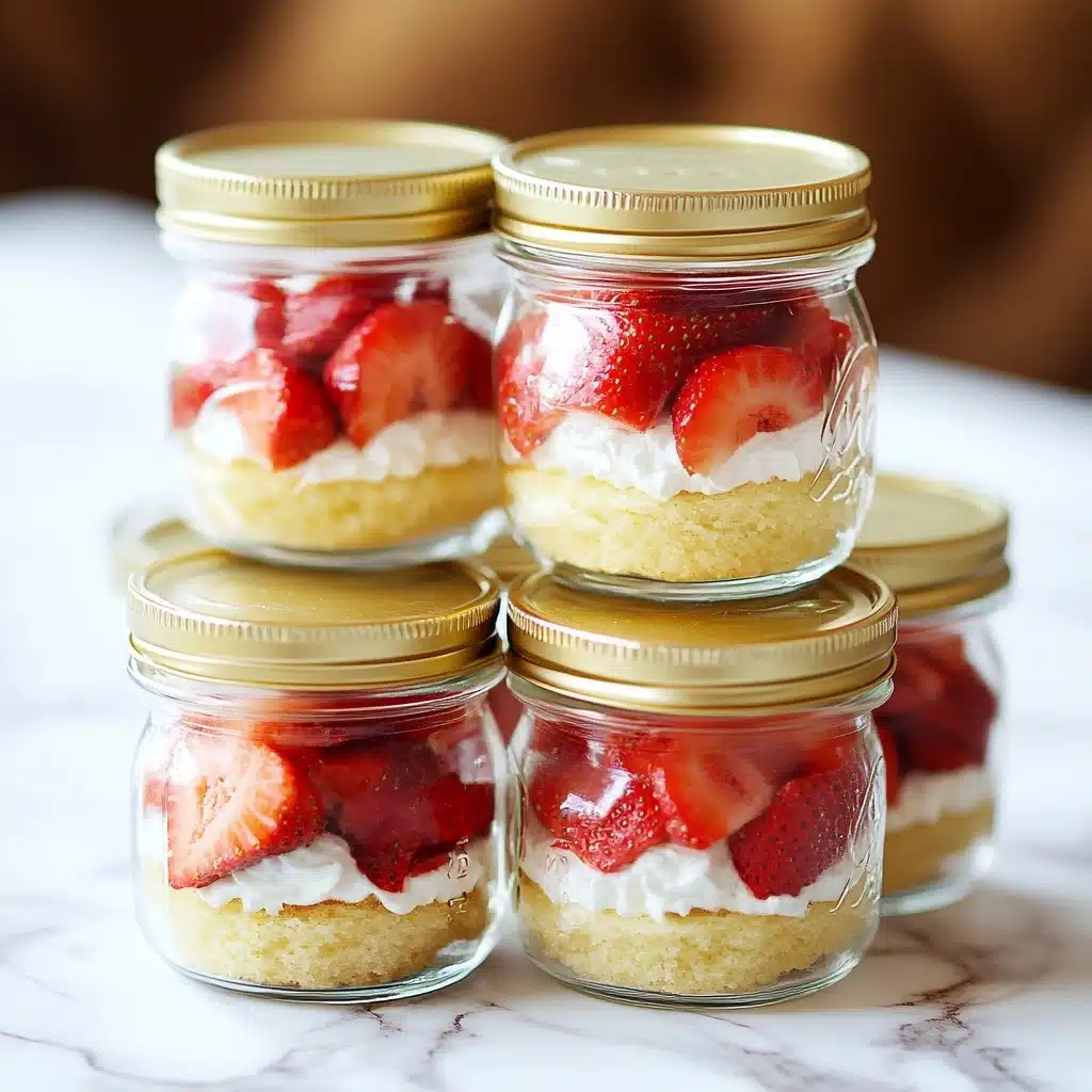 Strawberry Shortcake In A Jar Recipe - Recipe Image