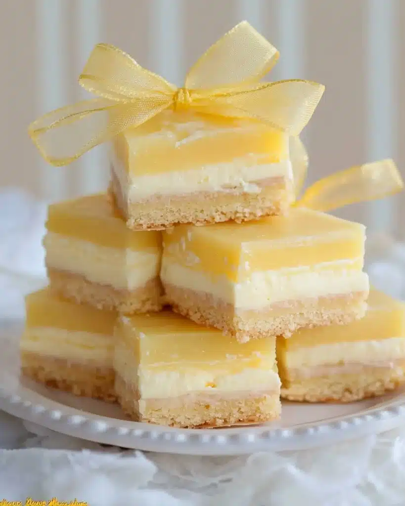 Lemon Ice Cream Bars Recipe
