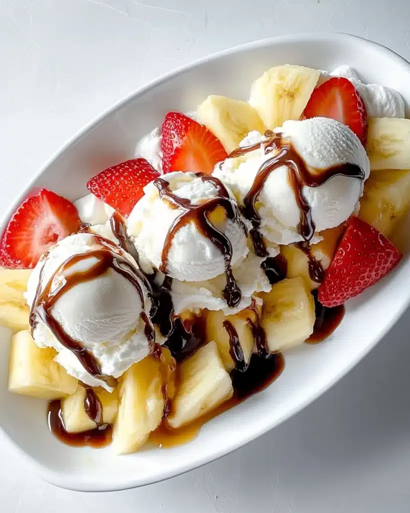 Banana Split Recipe