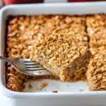 Amish Baked Oatmeal Recipe with Apples and Cinnamon Recipe