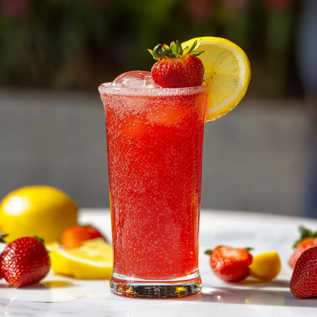Hibiscus Tea Strawberry Lemonade Refreshers Recipe - Recipe Image