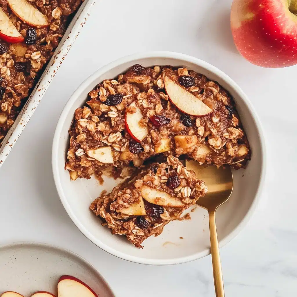 Baked Oatmeal with Apples Recipe - Recipe Image