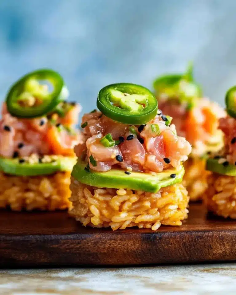 Crispy Rice with Spicy Tuna Recipe