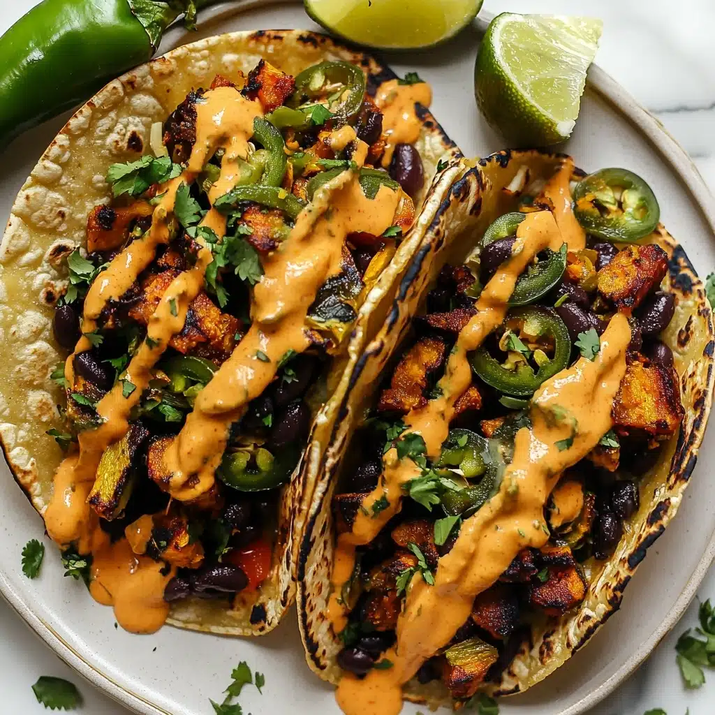 Chipotle Sweet Potato Quinoa Tacos Recipe - Recipe Image