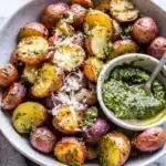 Parmesan Pesto Roasted Potatoes Recipe