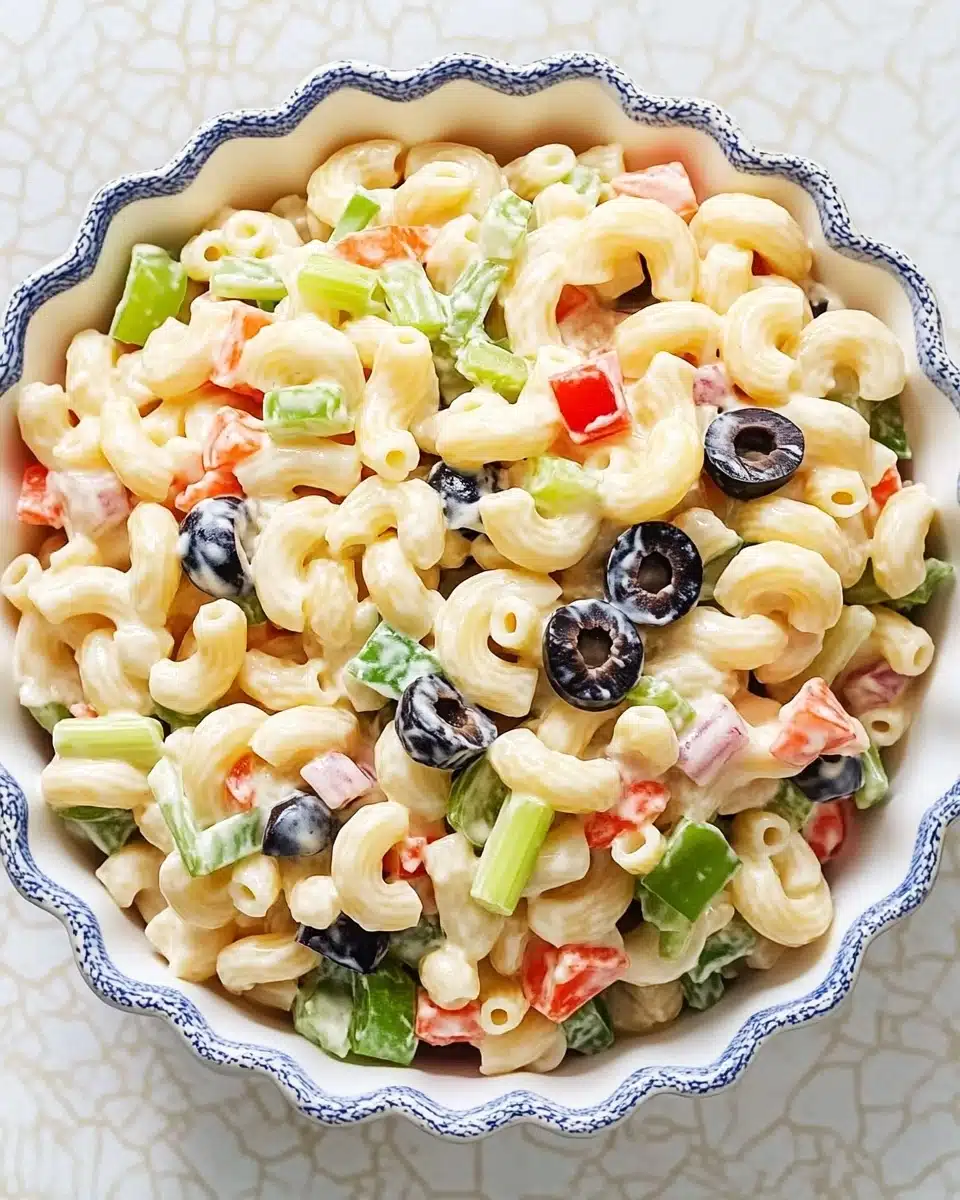 Creamy Macaroni Salad Recipe