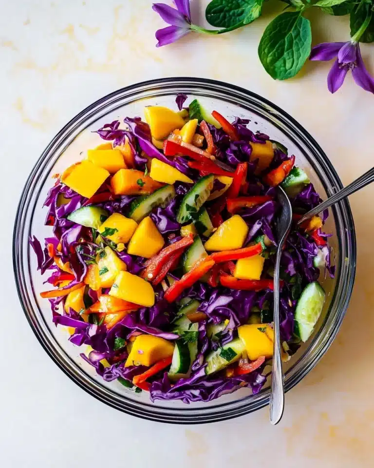 Spicy Mango Coleslaw Recipe