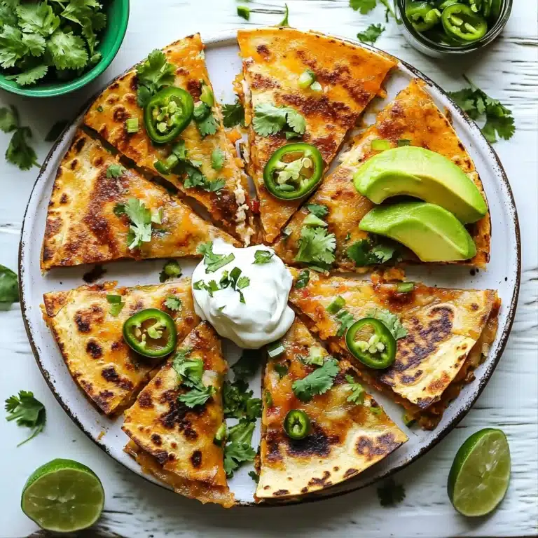 Quick Cheese Quesadilla Recipe