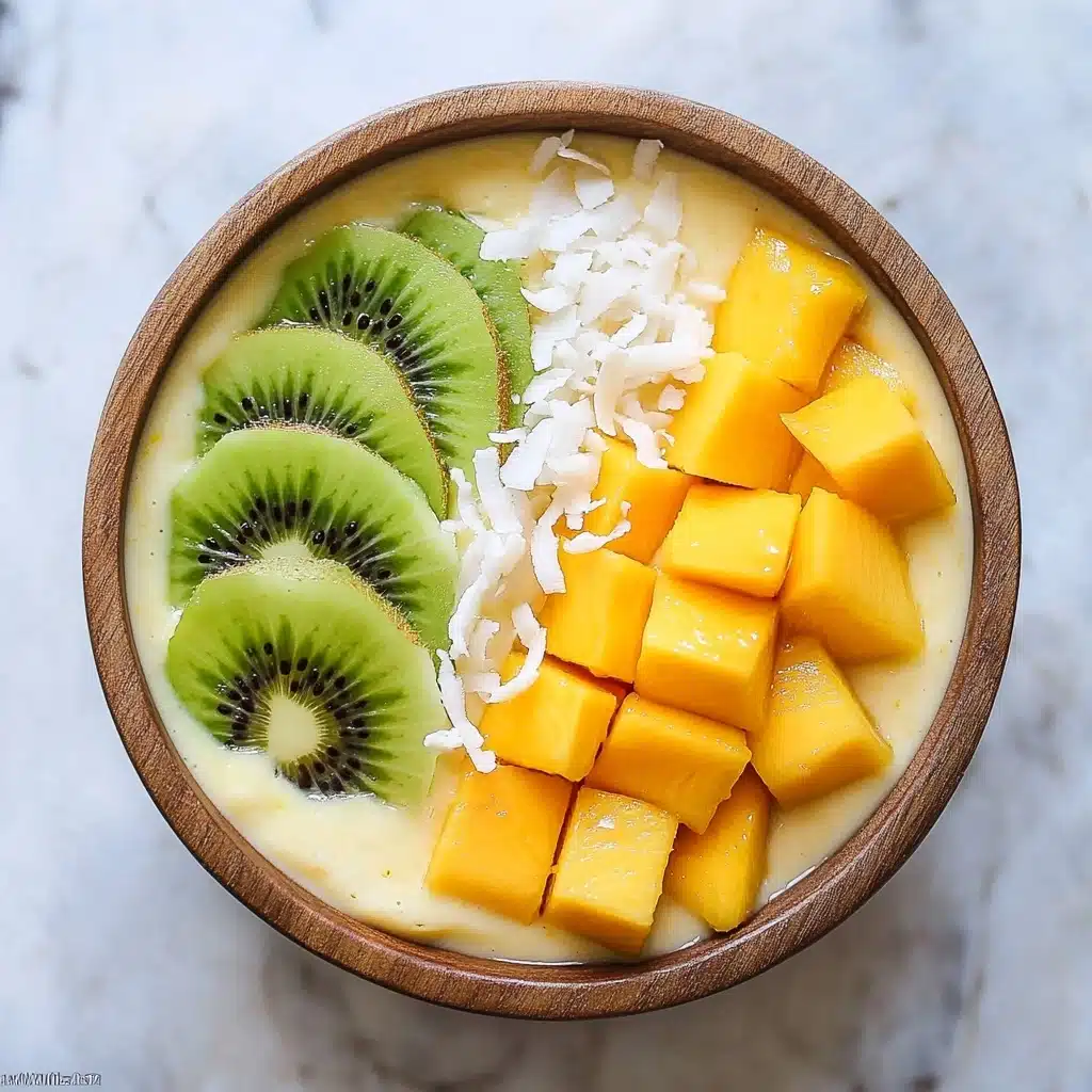 Mango Pineapple Smoothie Bowl Recipe - Recipe Image