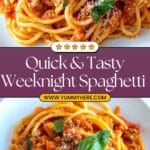 Easy Weeknight Spaghetti Recipe