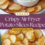 Air Fryer Sliced Potatoes Recipe