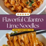 Cilantro Lime Noodles Recipe