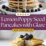 Lemon Poppy Seed Pancakes Recipe
