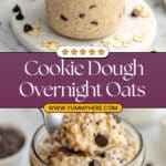 Cookie Dough Overnight Oats Recipe