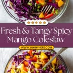 Spicy Mango Coleslaw Recipe