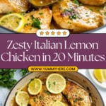 Pollo al Limone (Italian Lemon Chicken) Recipe