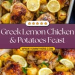 Greek Lemon Chicken and Potatoes Recipe