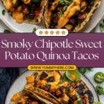Chipotle Sweet Potato Quinoa Tacos Recipe