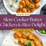 Slow Cooker Butter Chicken Recipe