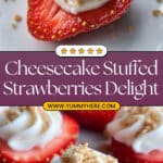 Deviled Strawberries (Made with a Cheesecake Filling) Recipe