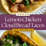 Lemon Chicken Cloud Bread Tacos Recipe