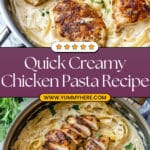 Creamy Chicken Pasta Recipe