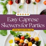 Caprese Skewers Recipe