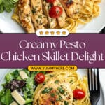 Creamy Pesto Chicken Recipe