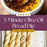 5-Minute Olive Oil Bread Dip Recipe