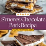 S’mores Chocolate Bark Recipe