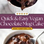 Chocolate Vegan Mug Cake Recipe